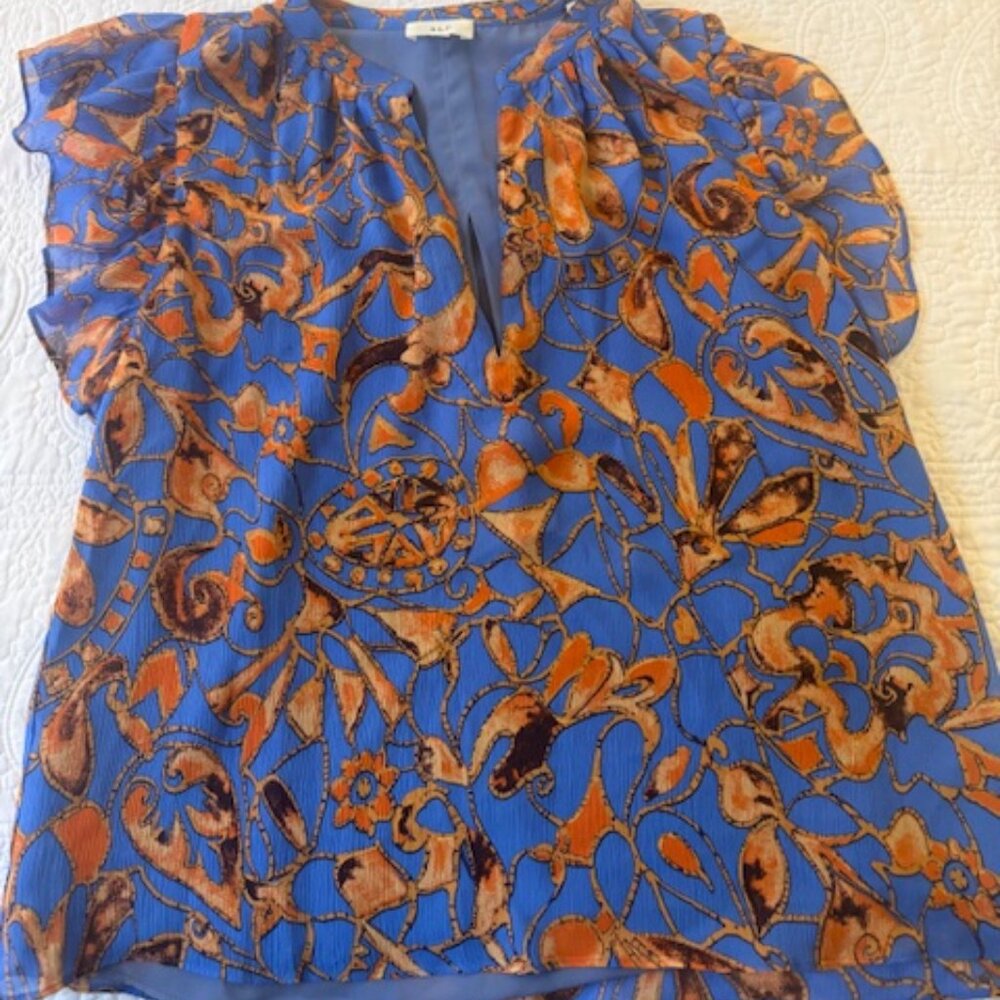 A.L.C. Womens Silk Blouse size4